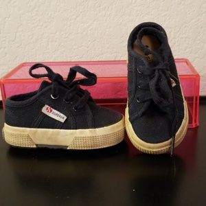 Superga Baby Size 4 Navy